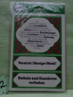 Goldi Aufkleber Sticker aus DM-Zeiten Fensterbilder aus Folie Blumen Lilie Sprüche