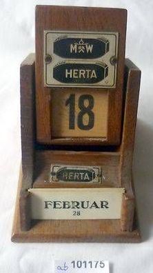 alter Kalender Kohlenfabrik Prehlitz Fortschritt Herta um 1940