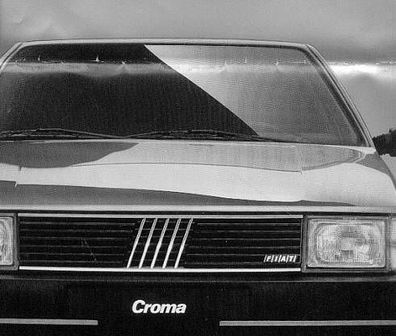 Fiat Croma - Großformatiger Prospekt