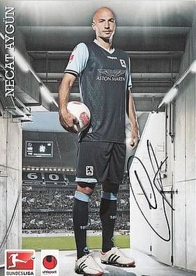 Necat Aygün TSV 1860 München 2012-13 Autogrammkarte + A24490