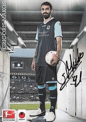 Grigoris Makos TSV 1860 München 2012-13 Autogrammkarte + A24495