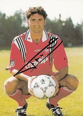 Thomas Franck 1. FC Kaiserslautern 1996-97 Autogrammkarte + A24613