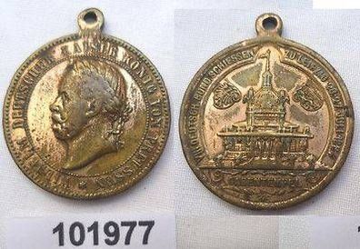 Bronze Medaille VIII. Deutsches Bundesschiessen zu Leipzig 1884