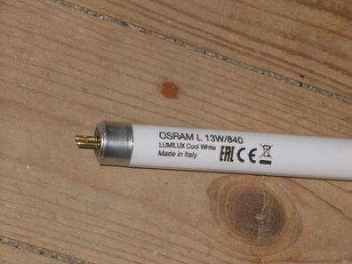 OSRAM L 13W/840 LumiLux Cool White Made in Italy EAC CE 15 16 mm dick Lampe