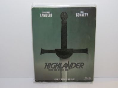 Highlander - Christopher Lambert Sean Connery - Limited Edition - Steelbook - Blu-ray