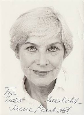 Irene Marhold Autogrammkarte Original Signiert bek. aus Tatort + G 4622