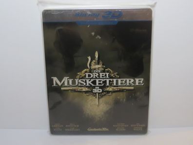 Die Drei Musketiere - Christoph Waltz - Steelbook - 2D Blu-ray & 3D Blu-ray