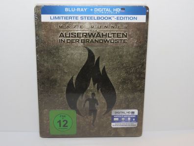 Maze Runner - Die Auserwählten in der Brandwüste - Steelbook - Blu-ray - OVP