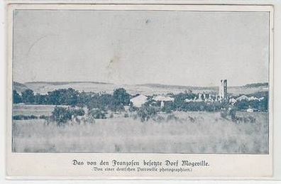 54534 Ak Das von den Franzosen besetzte Dorf Mogeville 1915