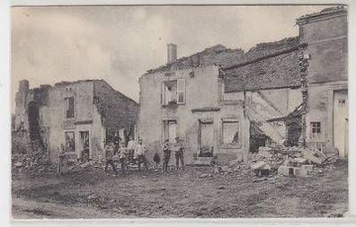 54559 Ak Pillon Frankreich France Zerstörungen 1. Weltkrieg 1916