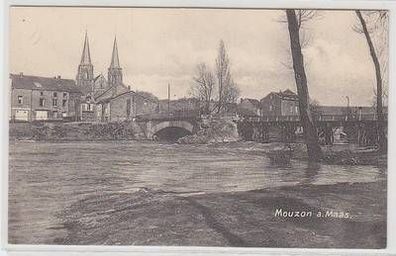54564 Ak Mouzon an der Maas France Frankreich 1. Weltkrieg um 1915