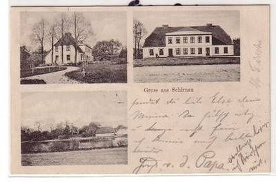 53889 Mehrbild Ak Gruß aus Schirnau in Schleswig Holstein 1906