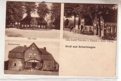 53646 Mehrbild Ak Gruß aus Scharnhagen 1943
