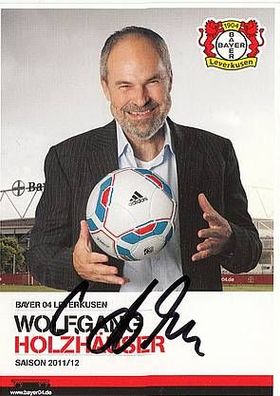 Wolfgang Holzhäuser Bayer Leverkusen 2011-12 1. Karte TOP + A26072