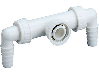 Dallmer Waschgeräte-Doppelanschluss 1" Unterputz Siphon Sifon HL400 Wandeinbau