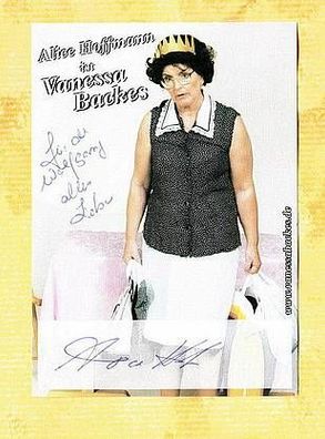 Alice Hoffmann (Vanessa Backes ) - persönlich signierte Autogrammkarte
