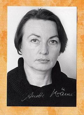 Anette Krämer - persönlich signierte Autogrammkarte