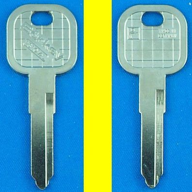 Schlüsselrohling Börkey 1310 1/2 L für verschiedene Kawasaki Motorräder