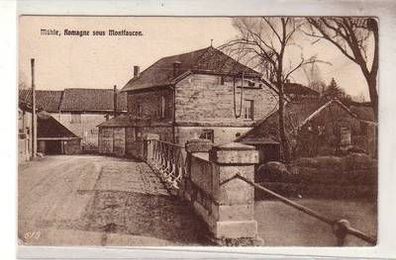 55022 Feldpost Ak Mühle Romagne sous Montfaucon Frankreich France 1917