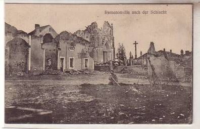 54402 Ak Remenonville nach der Schlacht Frankreich France 1917
