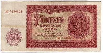 50 Mark Banknote DDR Deutsche Notenbank 1955