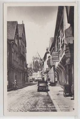 55347 Ak Beauvais Frankreich France Rue de la Maufacture um 1940
