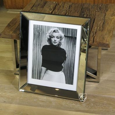 Wandbild Marilyn Monroe Spiegelrahmen Deko Film Klassiker eingerahmt Spiegel