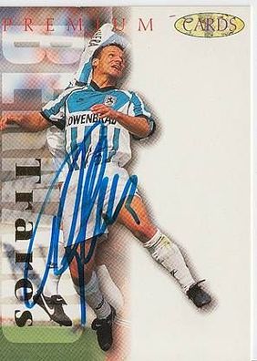 Bernhard Trares 1860 München Panini Premium Cards 1995-96 TOP Orig. Sign + A27691