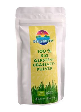Bluegreen BIO Gerstengrassaftpulver 100 g Inhalt