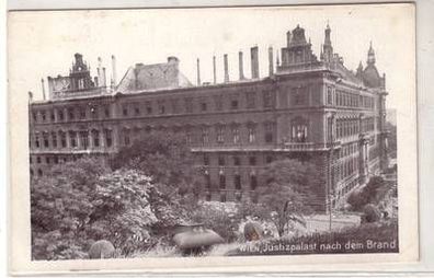 53711 Foto Ak Wien Justizpalast nach dem Brand 1927