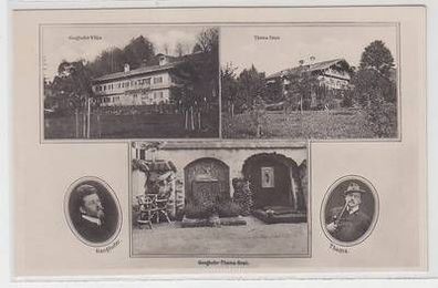 53805 Mehrbild Ak Tegernsee Ganghofer Villa um 1920