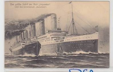 53457 Ak Der größte Schiff der Welt "Imperator" 1913