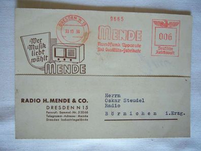 PK , AK , Radio Mende , Dresden