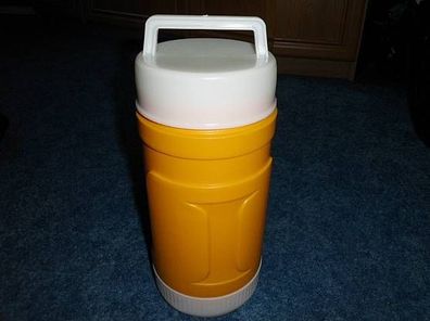 Thermobehälter -weiß / gelb--seltene Größe