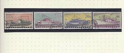 Tschechoslowakei - Motiv Schiffe 1179 - 1182 kpl. o