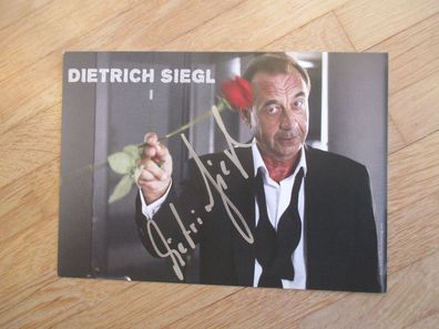 SOKO Wien Schauspieler Dietrich Siegl - handsigniertes Autogramm!!!