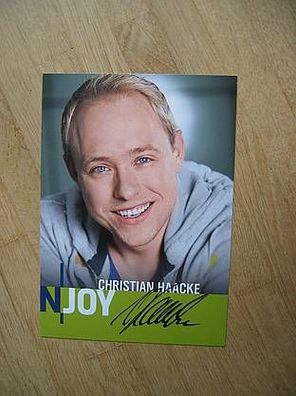 N-Joy Moderator Christian Haacke - handsigniertes Autogramm!!!