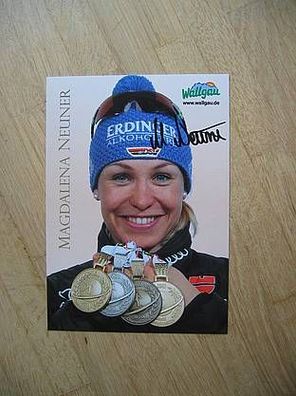 Biathlon Star Magdalena Neuner - Autogramm!!!