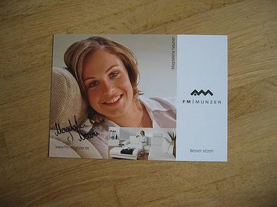 Olympiasiegerin Biathlon Star Magdalena Neuner - Autogramm!!!