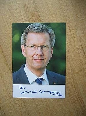 Bundespräsident Christian Wulff - Autogramm!!!