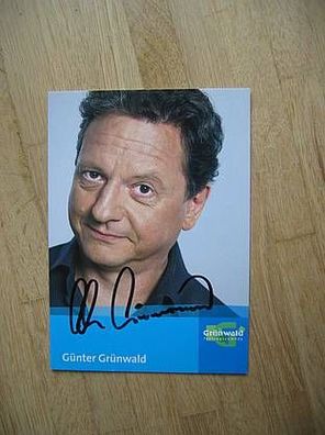 BR Kabarettist Günter Grünwald - handsigniertes Autogramm!!!