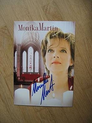 Schlagerstar Monika Martin - handsigniertes Autogramm!!!