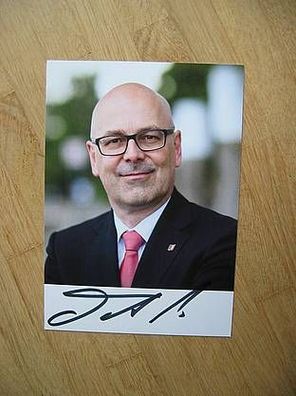Schleswig-Holstein Ministerpräsident SPD Torsten Albig - handsigniertes Autogramm!!!