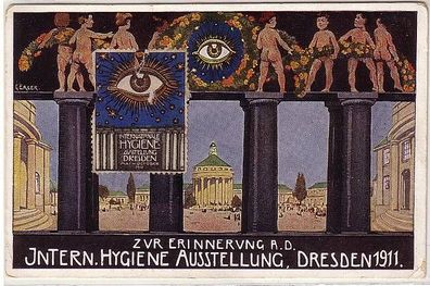 29405 Ak Dresden Hygiene Ausstellung 1911