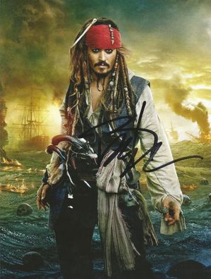 Johnny Depp Autogramm Fluch der Karibik