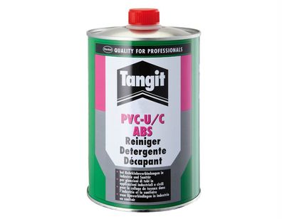 Tangit Reiniger 1 Liter Dose 1000 ml PVC-U/ C/ ABS Kunststoffrohr HT Rohr Kleber