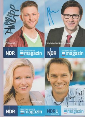 11x NDR Magazin Schleswig-Holstein Autogramme