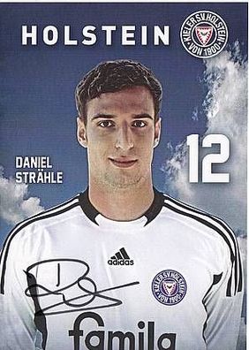 Daniel Strähle Holstein Kiel 2011-12 Autogrammkarte + A29756