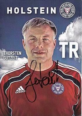 Thorsten Gutzeit Holstein Kiel 2011-12 Autogrammkarte + A29773
