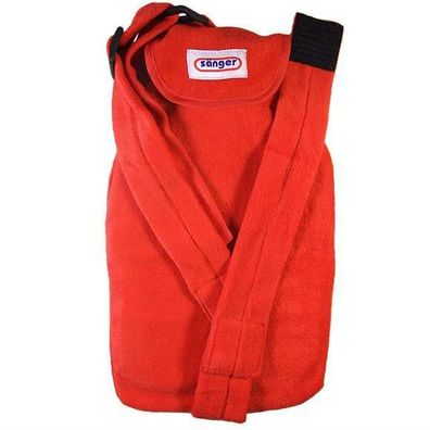 Wärmflasche Körperwärmflasche Wärmetherapie Körperwärmer Fleecebezug Uni Rot